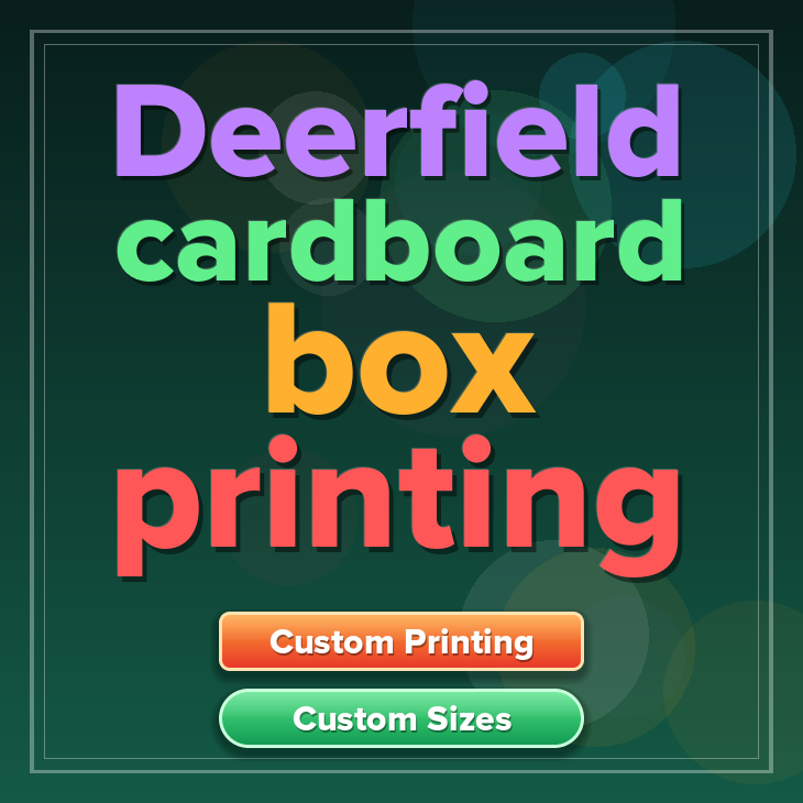Deerfield cardboard box printing