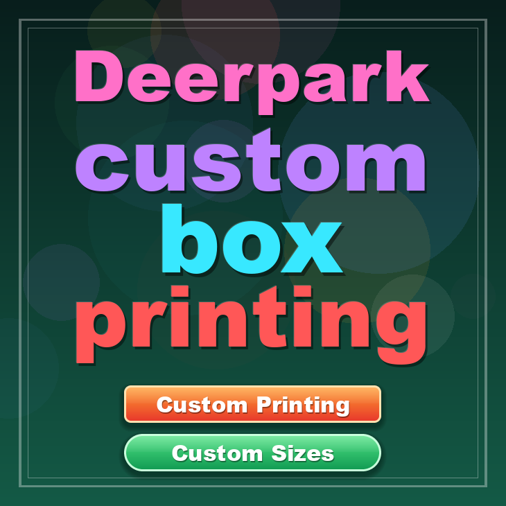 Deerpark custom box printing