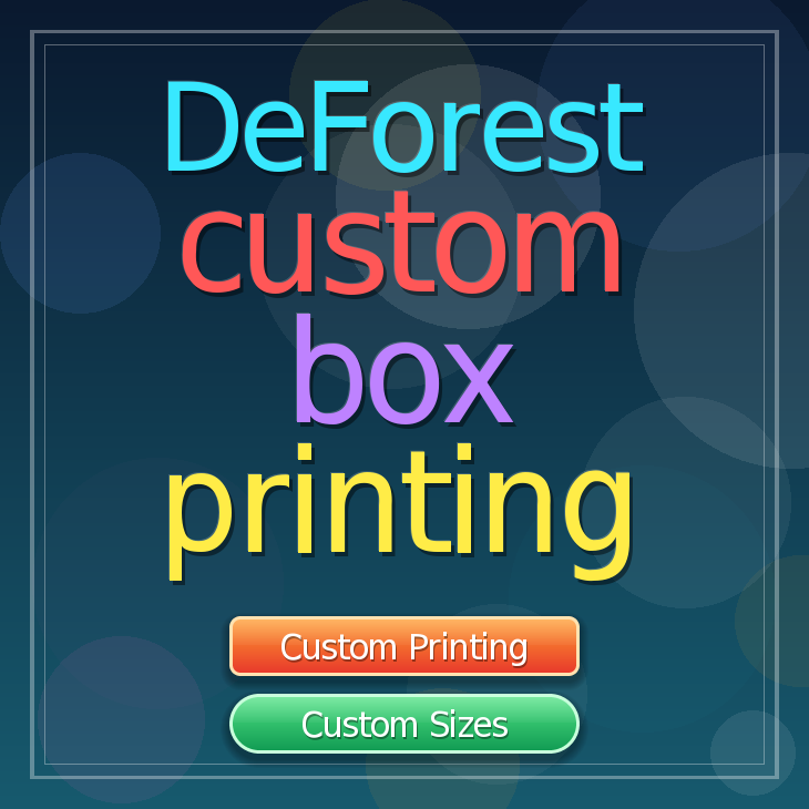 DeForest custom box printing