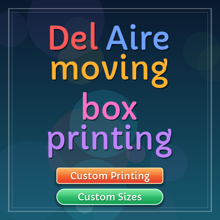 Del Aire moving box printing