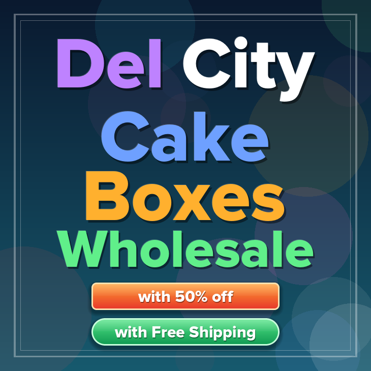 Del City cake boxes