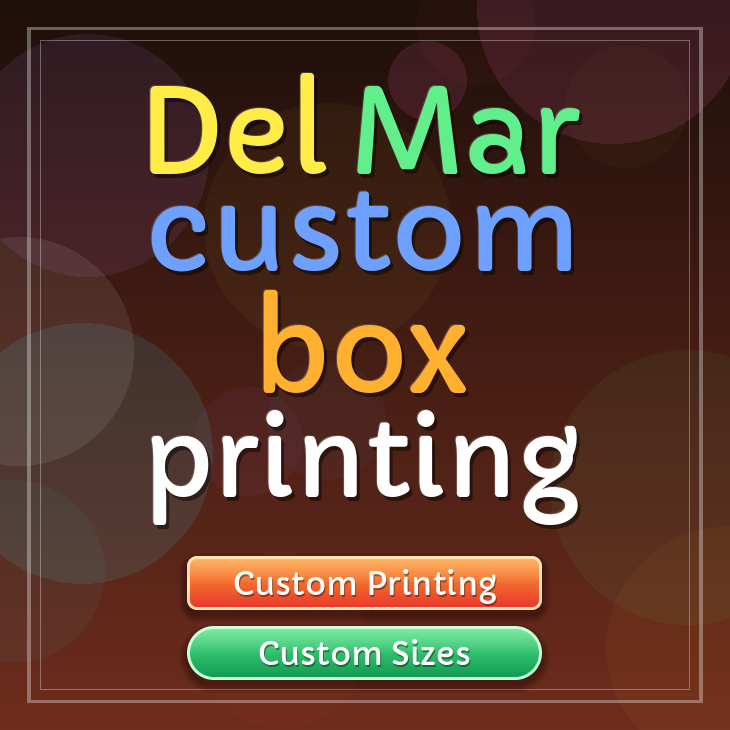 Del Mar custom box printing