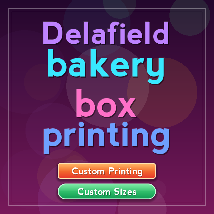 Delafield bakery box printing