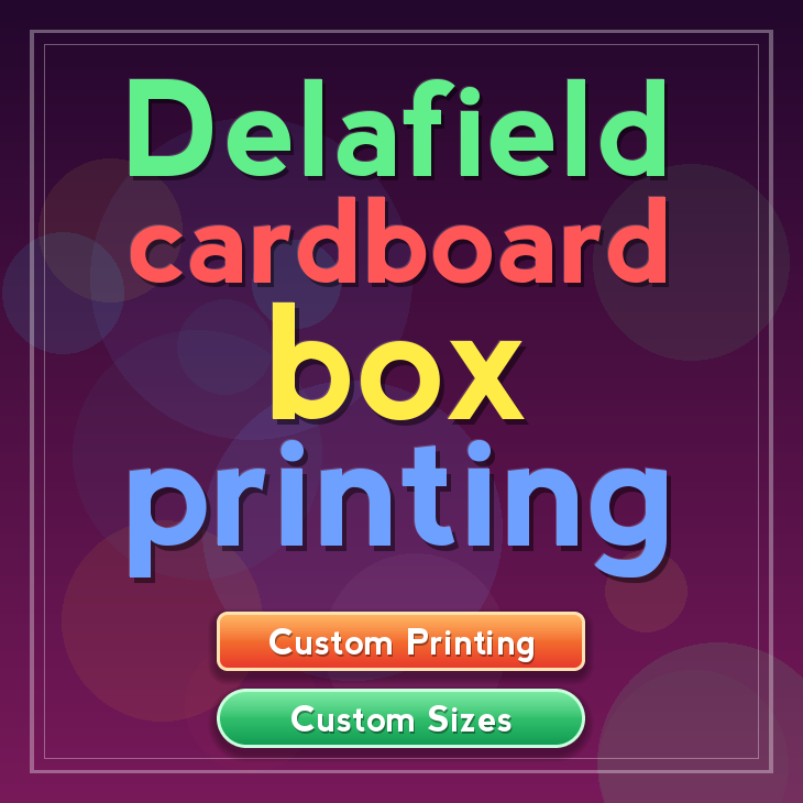 Delafield cardboard box printing
