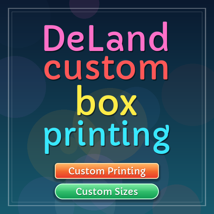 DeLand custom box printing