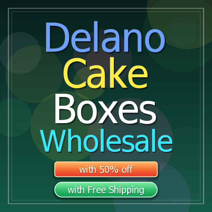 Delano cake boxes
