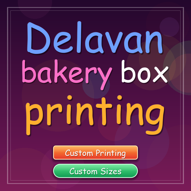 Delavan bakery box printing