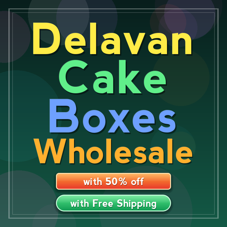 Delavan cake boxes