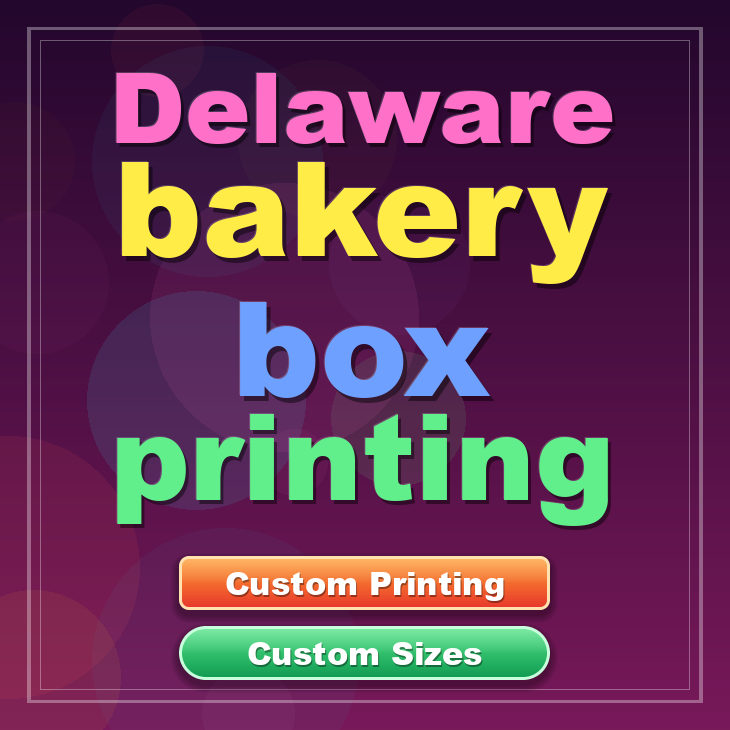 Delaware bakery box printing