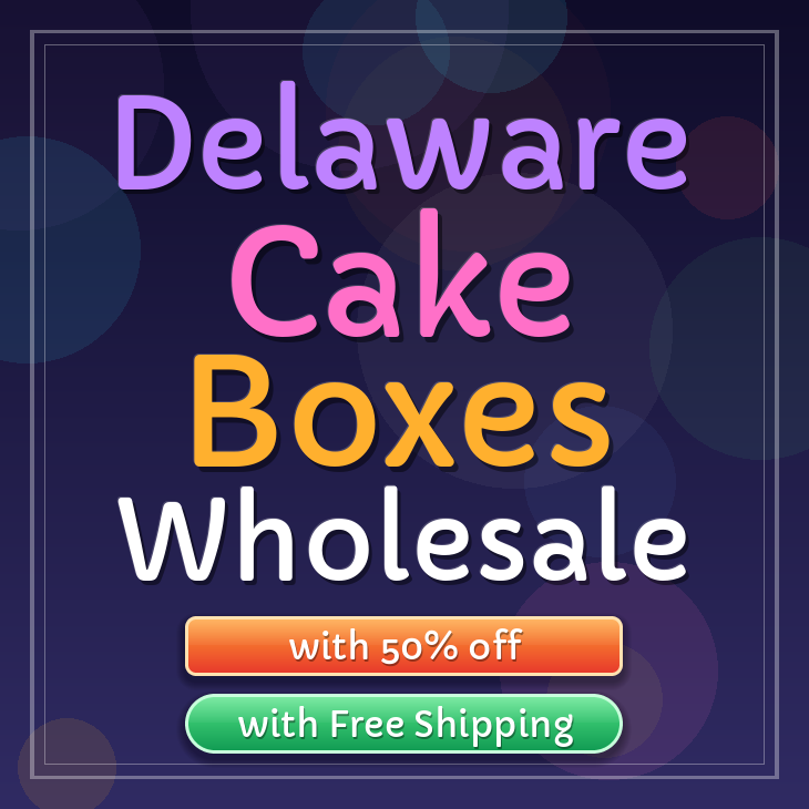Delaware cake boxes