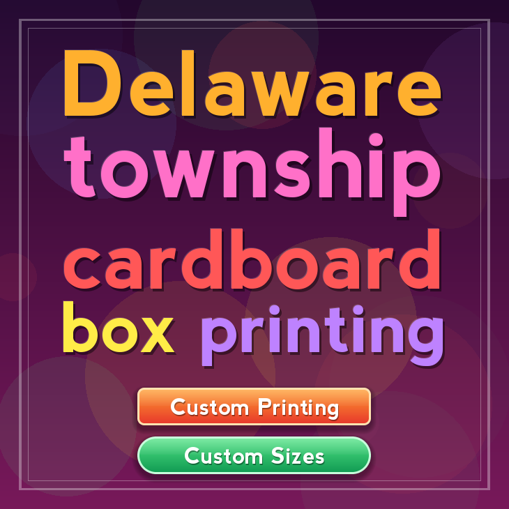 Delaware township cardboard box printing