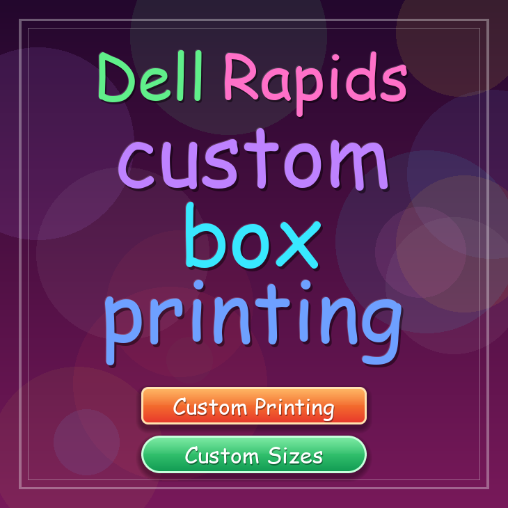 Dell Rapids custom box printing