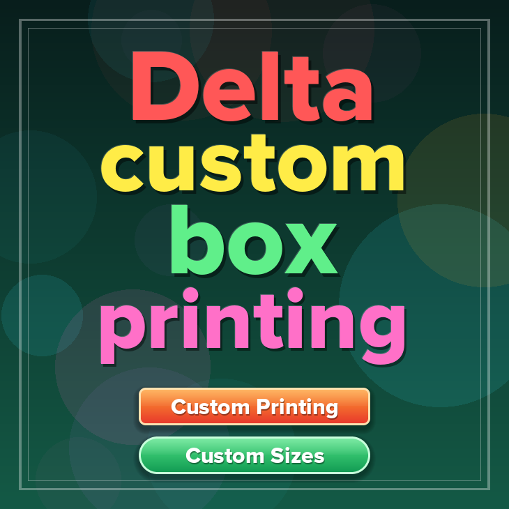 Delta custom box printing