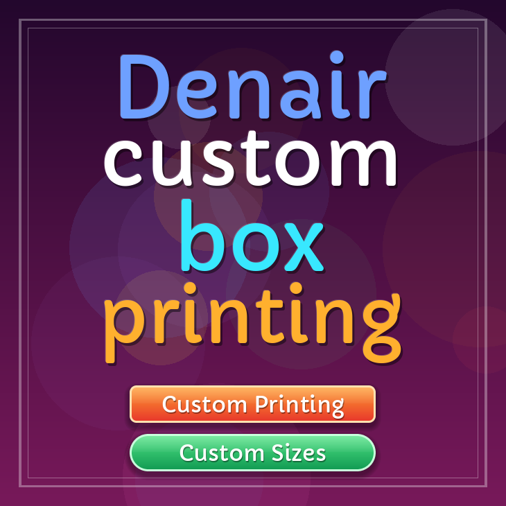 Denair custom box printing