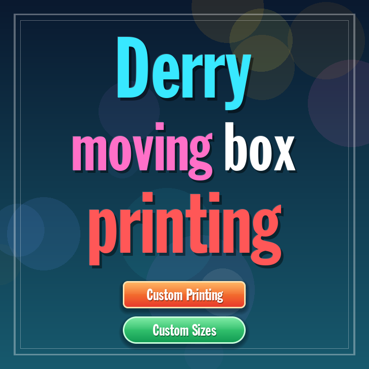 Derry moving box printing