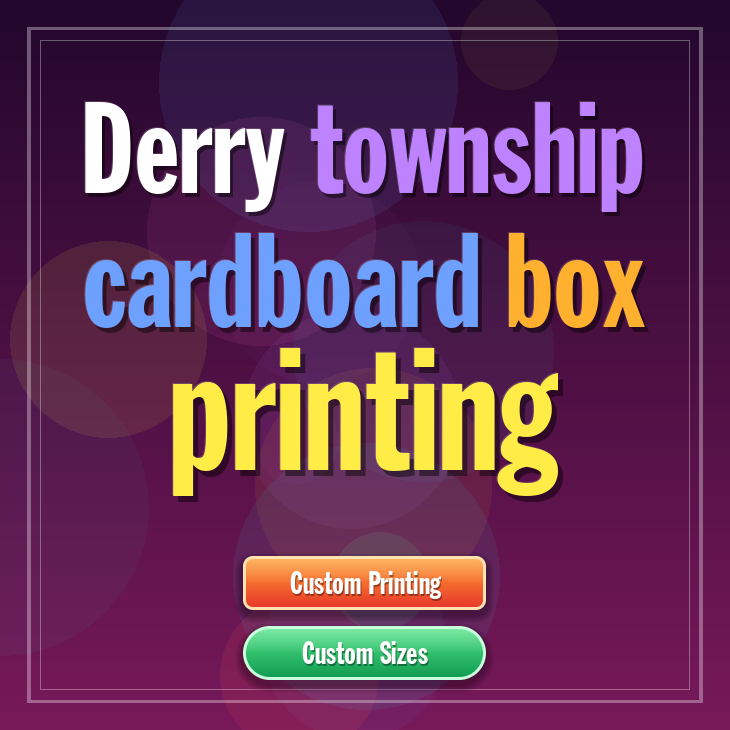 Derry township cardboard box printing