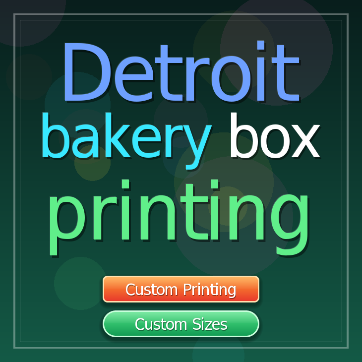 Detroit bakery box printing