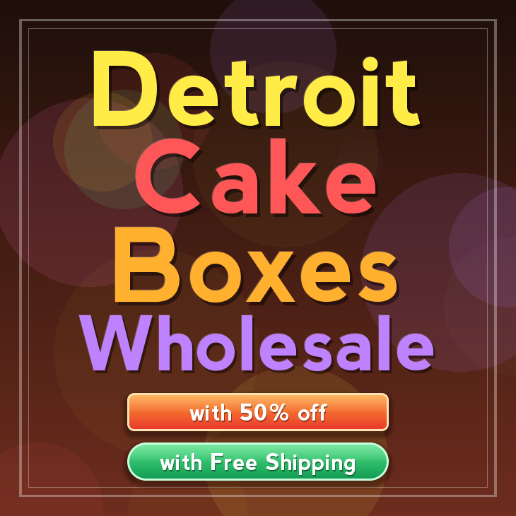 Detroit cake boxes