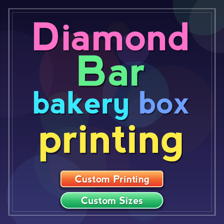 Diamond Bar bakery box printing
