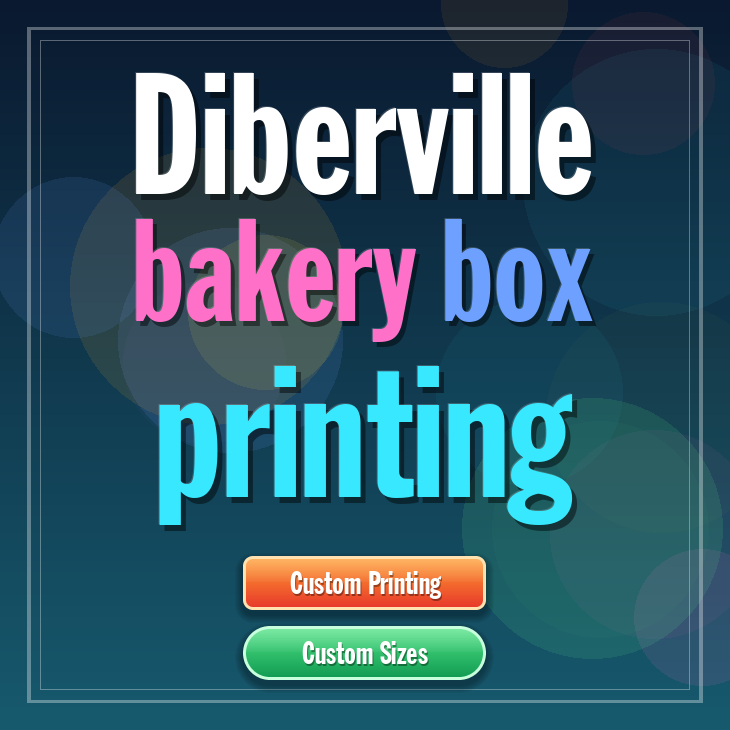 Diberville bakery box printing