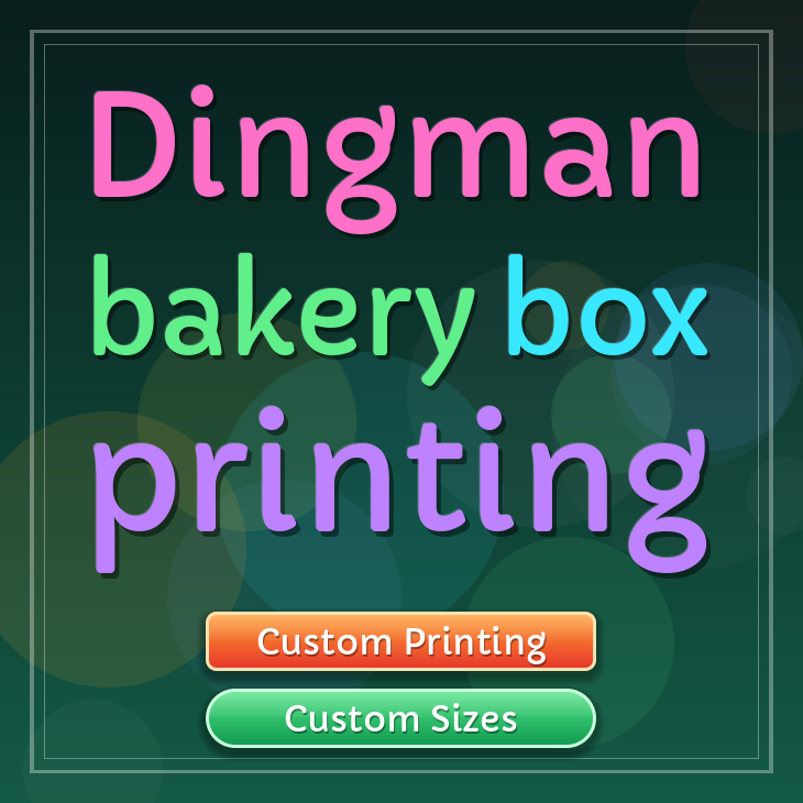 Dingman bakery box printing