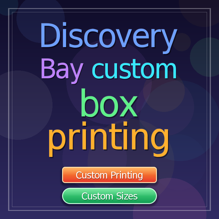 Discovery Bay custom box printing
