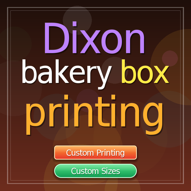 Dixon bakery box printing