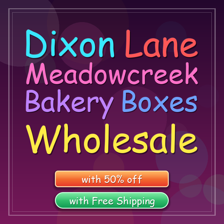 Dixon Lane Meadowcreek bakery boxes