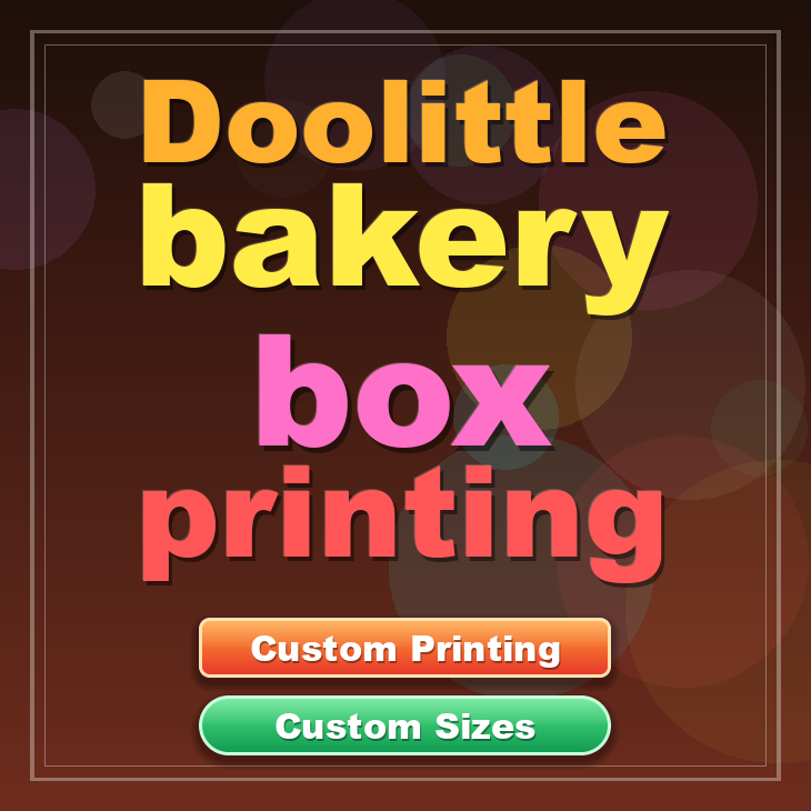 Doolittle bakery box printing