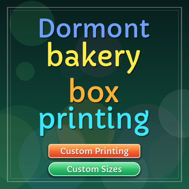 Dormont bakery box printing