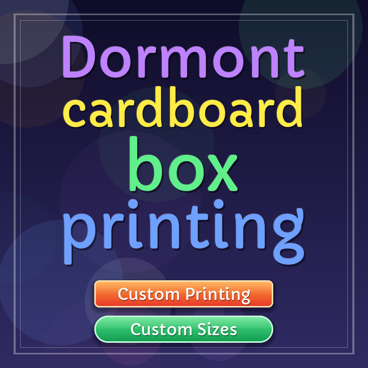 Dormont cardboard box printing