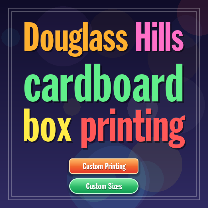 Douglass Hills cardboard box printing