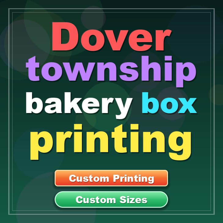 Dover Township bakery box printing