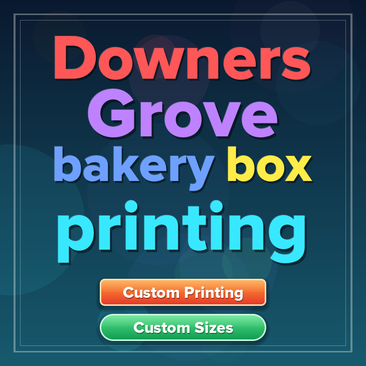 Downers Grove bakery box printing