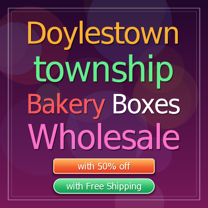 Doylestown Township bakery boxes