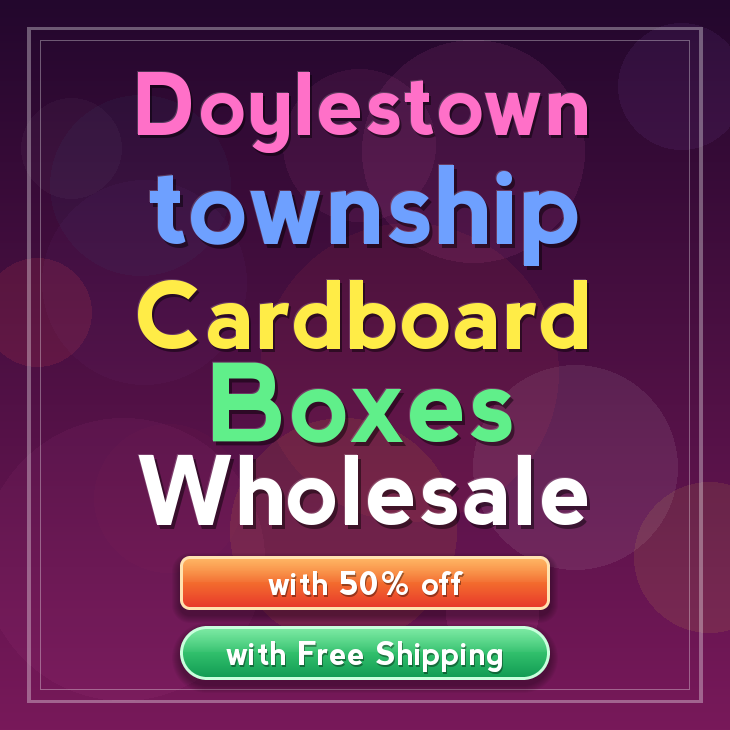 Doylestown township cardboard boxes