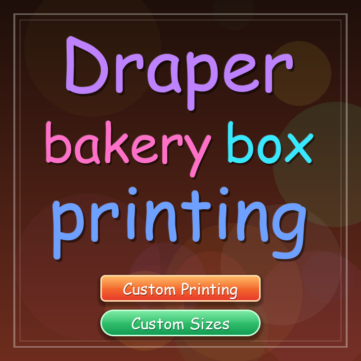 Draper bakery box printing