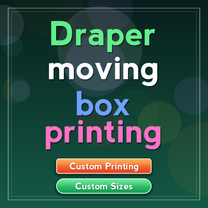 Draper moving box printing