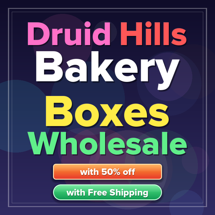 Druid Hills bakery boxes