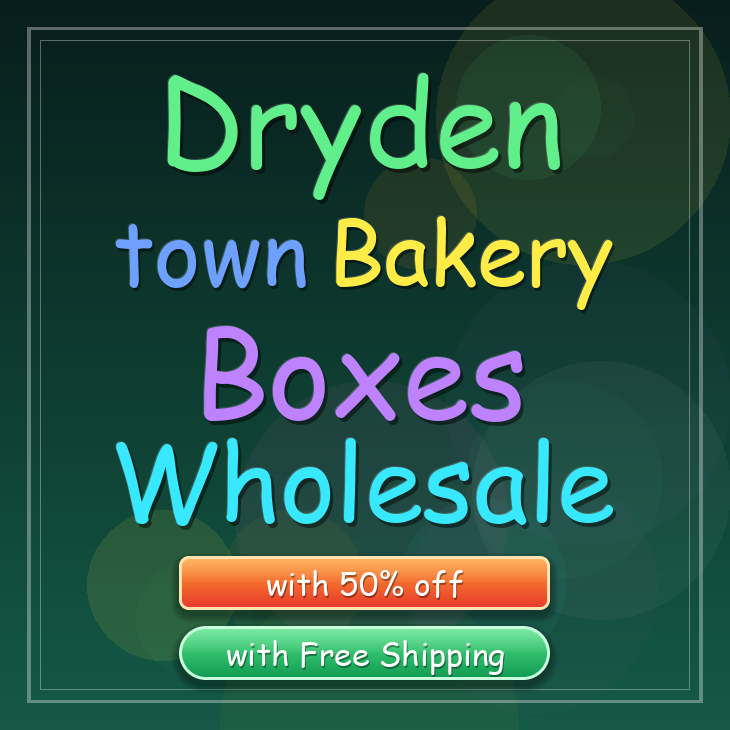 Dryden Town bakery boxes