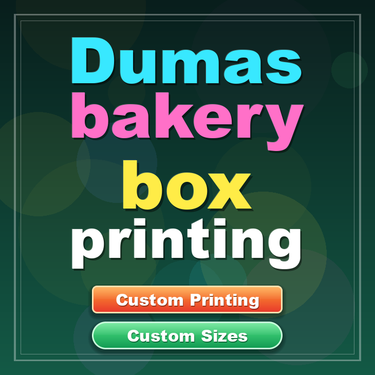 Dumas bakery box printing