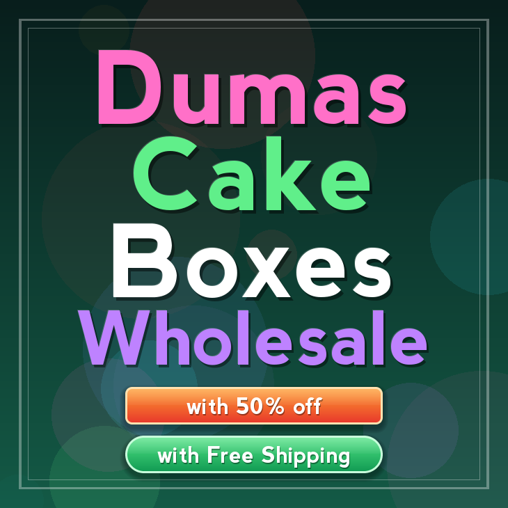 Dumas cake boxes