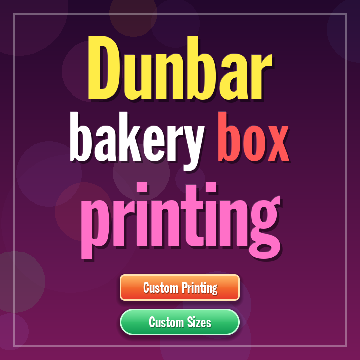 Dunbar bakery box printing