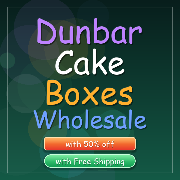 Dunbar cake boxes