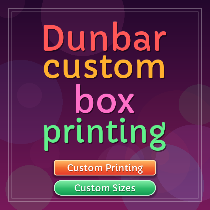 Dunbar custom box printing