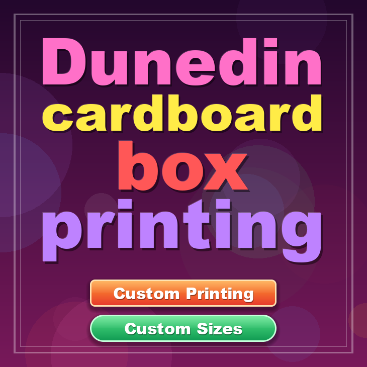 Dunedin cardboard box printing