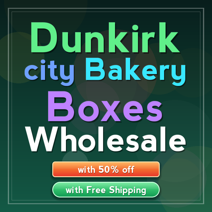 Dunkirk City bakery boxes