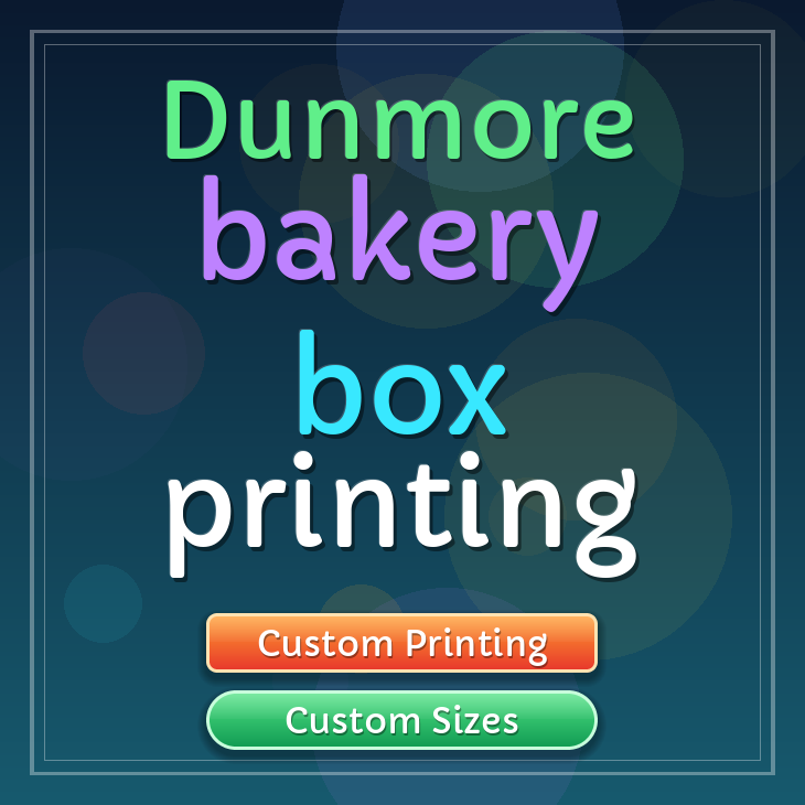 Dunmore bakery box printing