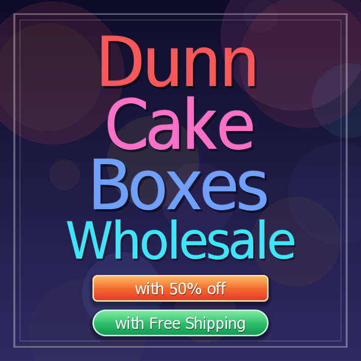 Dunn cake boxes