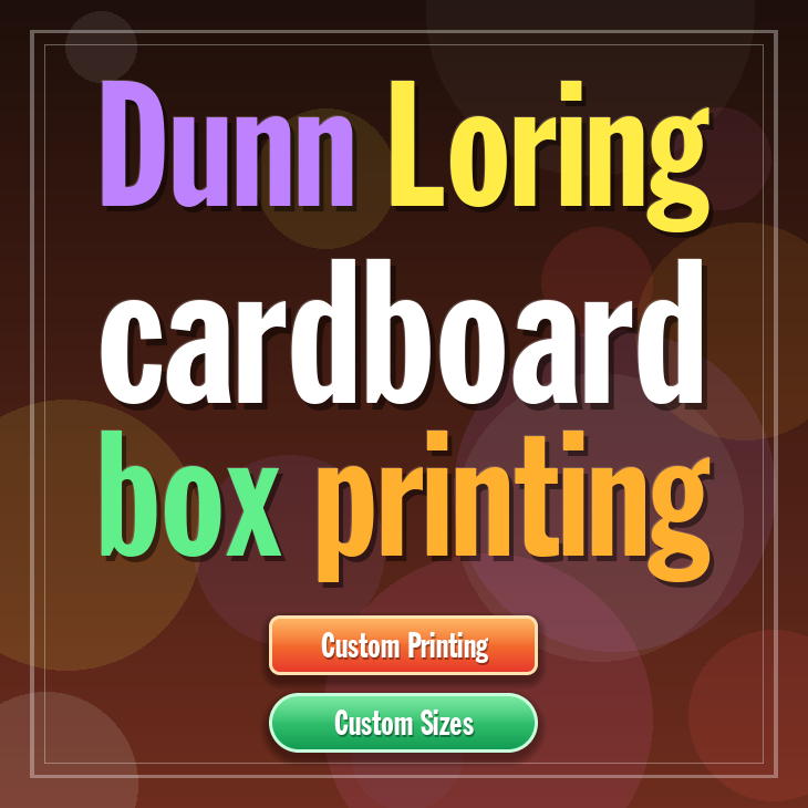 Dunn Loring cardboard box printing